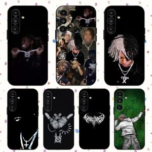 Ken Carson A Great Chaos album cover phone case for Samsung Galaxy black soft TPU cover