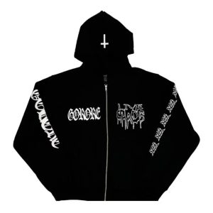 Ken Carson A Great Chaos Tour Pullover Hoodie, Thick Fleece, Velvet-Lined for Men