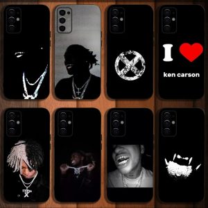 Ken Carson Teen X Black Soft TPU Phone Case for Samsung Galaxy Models