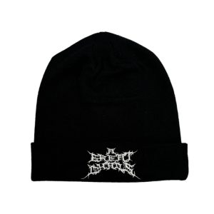 Ken Carson A Great Chaos Unisex Knitted Beanie in Black – Hip Hop Winter Hat